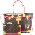 Louis Vuitton Neverfull MM Monogram Summer Trunks