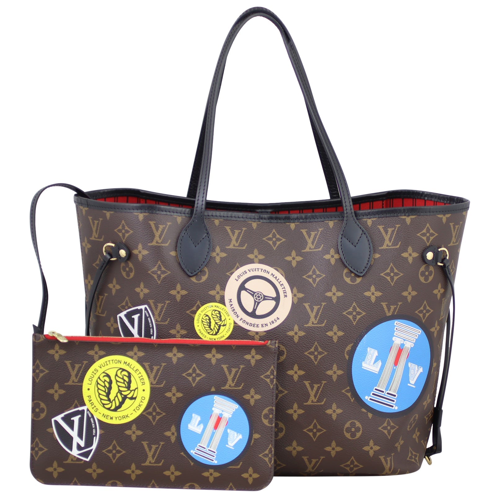 Louis Vuitton Neverfull MM World Tour