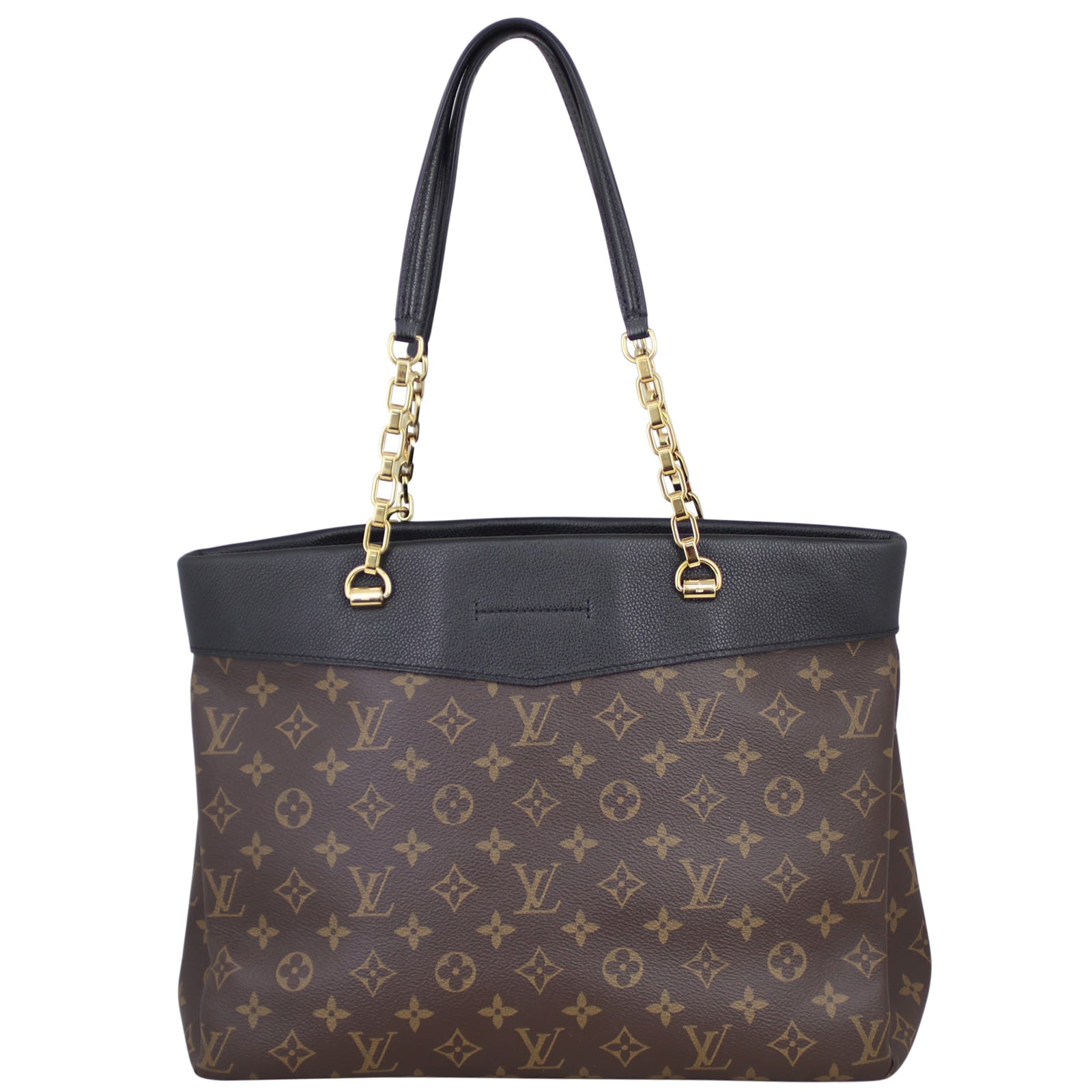 Louis Vuitton Pallas Shopper Tote Monogram Noir