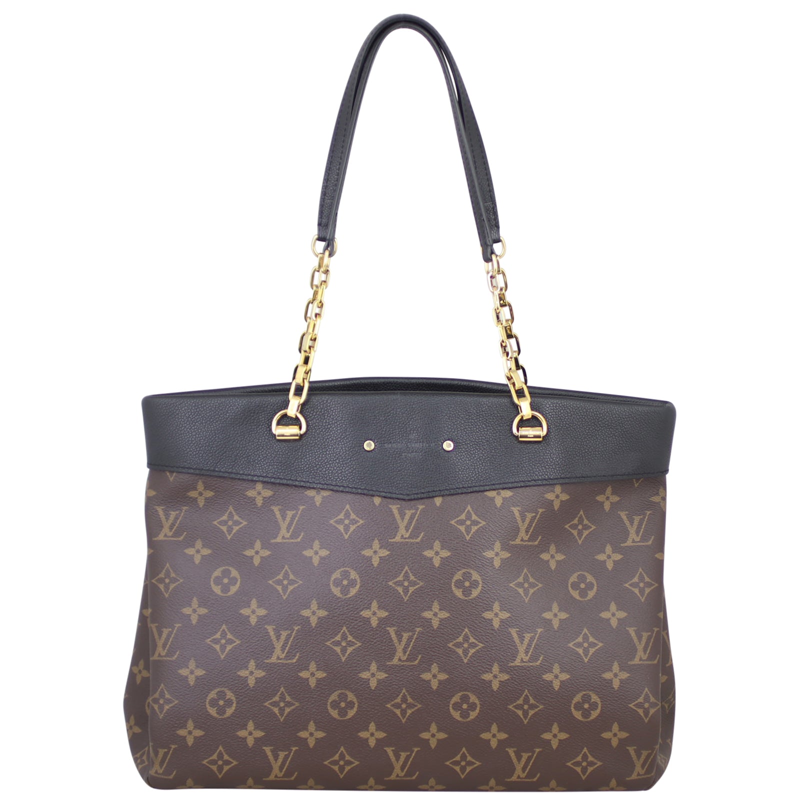 Louis Vuitton Pallas Shopper Tote Monogram Noir