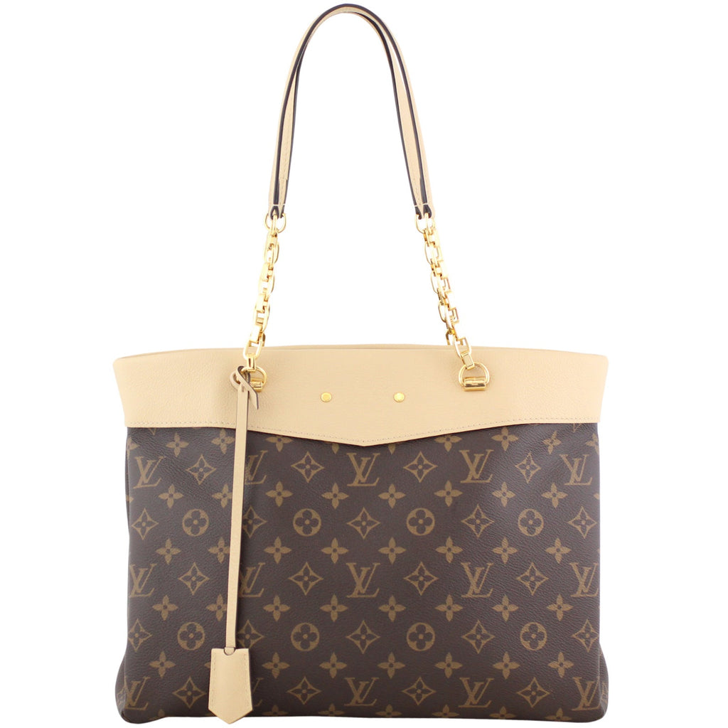 Louis Vuitton Pallas Shopper Tote Monogram Dune