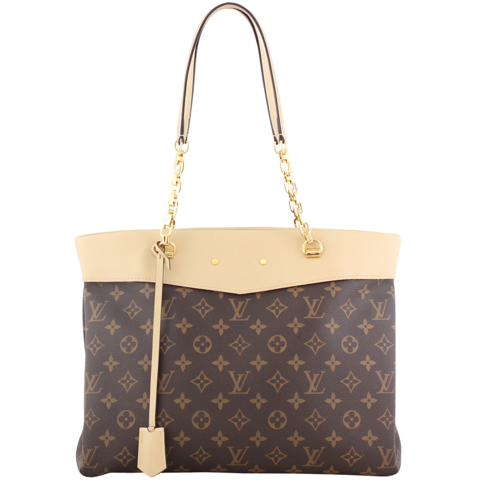 Louis Vuitton Pallas Shopper Tote Monogram Dune