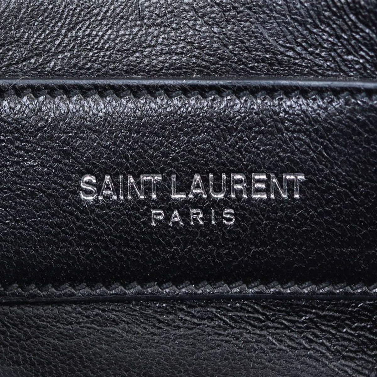 Saint Laurent Kate Tassel Chain Bag Small Croc-Embossed