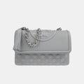 Tory Burch Fleming Convertible Shoulder Bag (Jade Blue)