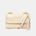 Tory Burch Small Fleming Convertible Shoulder Bag (New Cream)