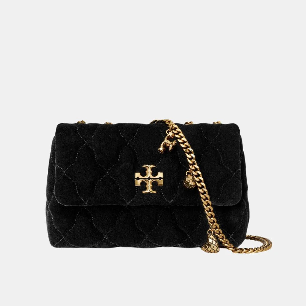 Tory Burch Small Kira Velvet Convertible Shoulder Bag