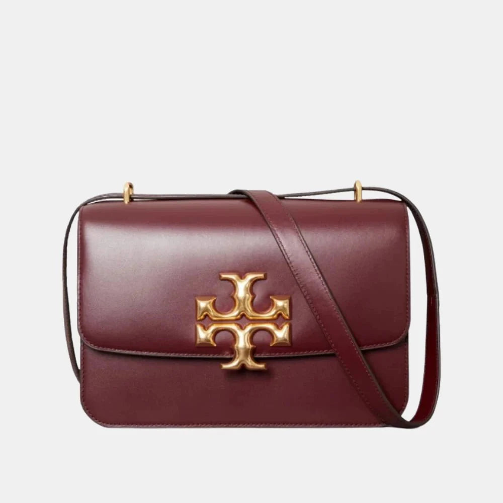 Tory Burch Large Eleanor Convertible Shoulder Bag (Maroon)