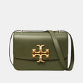 Tory Burch Large Eleanor Convertible Shoulder Bag (Dark Ivy)