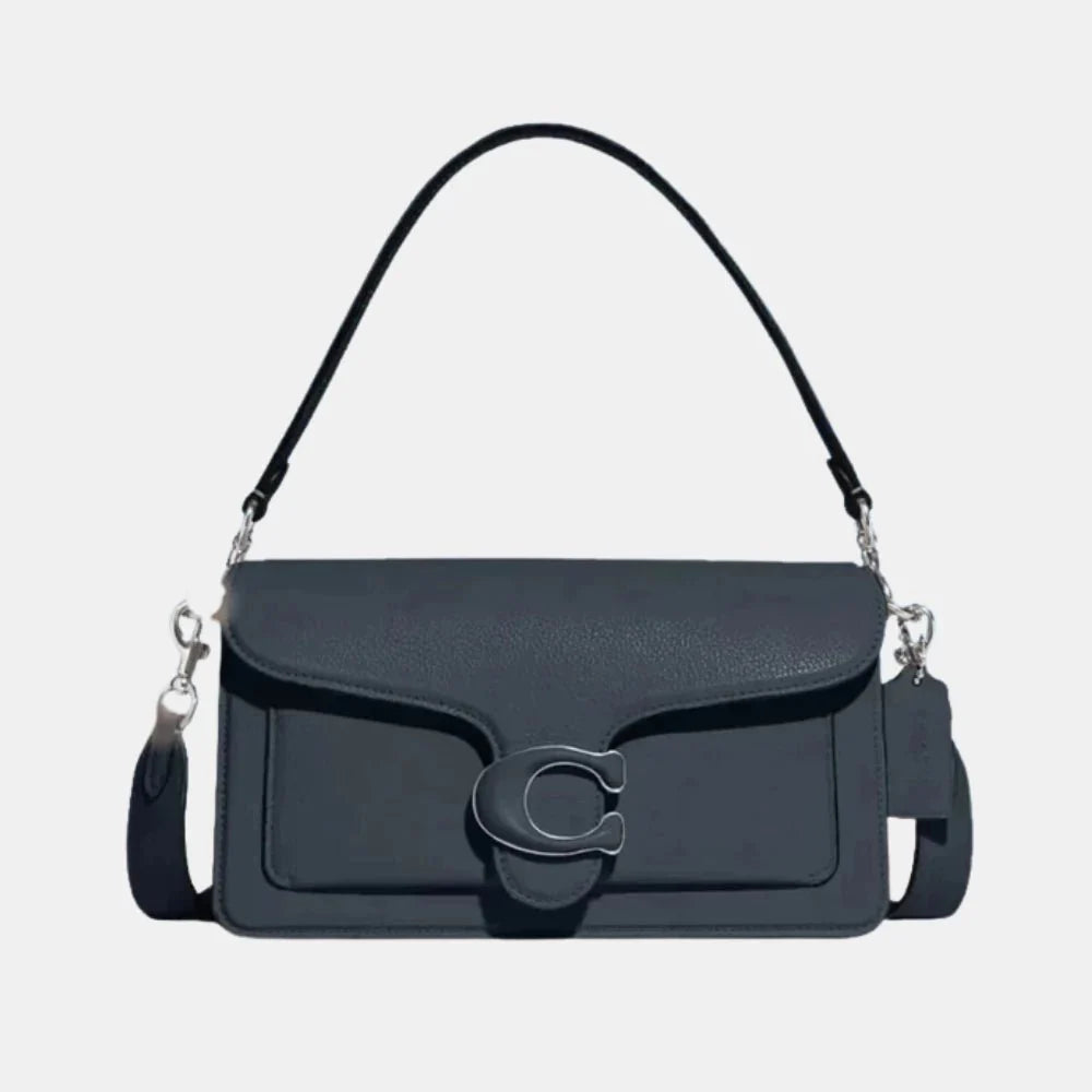 Coach Tabby 26 Logo Plaque Shoulder Bag