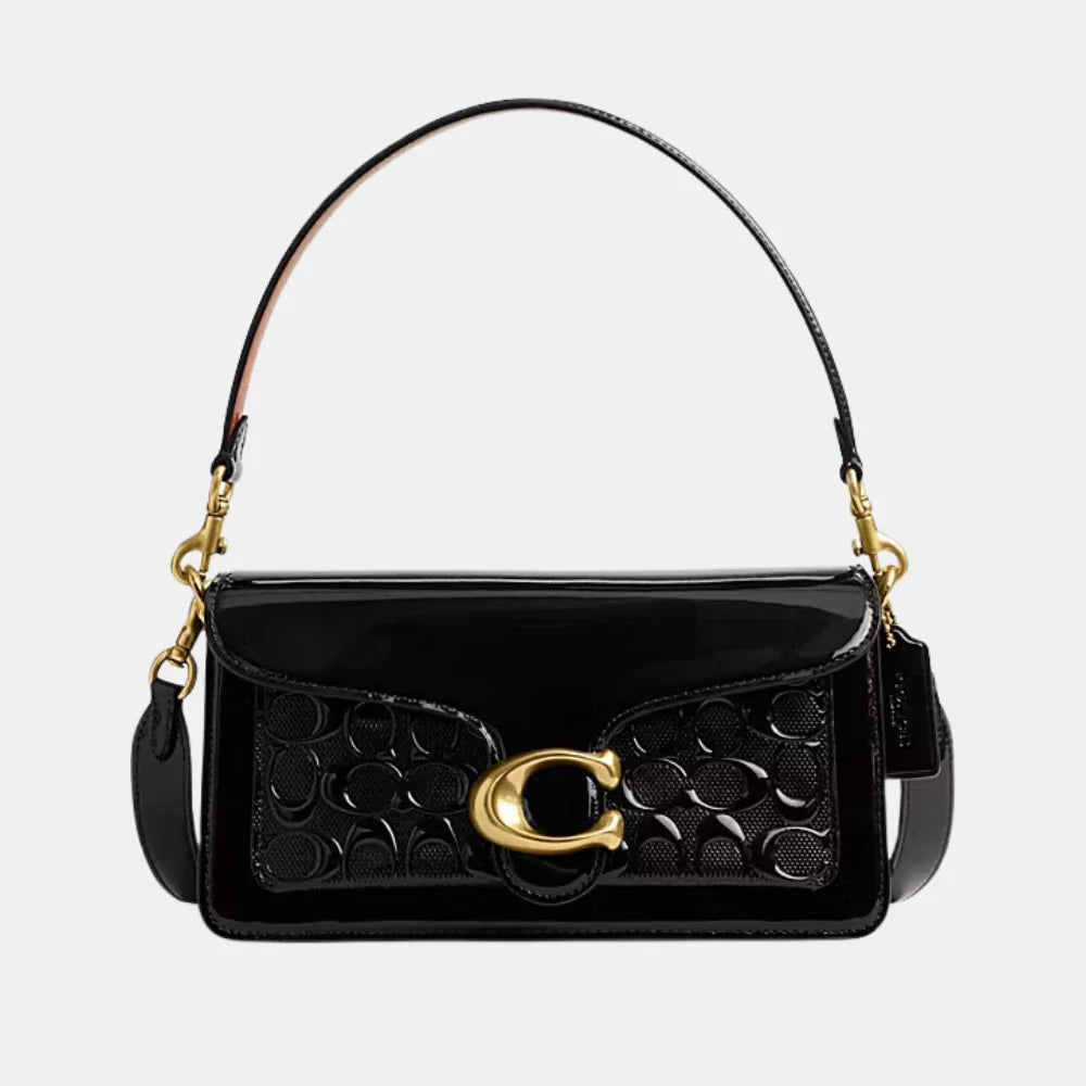 Coach Tabby 26 Shoulder Bag In Signature Patent Leather - DIVA ONLINE STORE