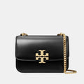 Tory Burch Small Eleanor Convertible Shoulder Bag (Black)