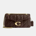 Coach Quilted Tabby Shoulder Bag (Brown) - DIVA ONLINE STORE