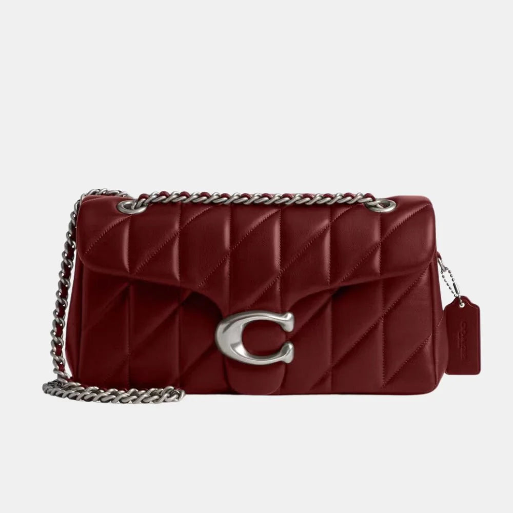 Coach Quilted Tabby 26 Shoulder Bag (Red)