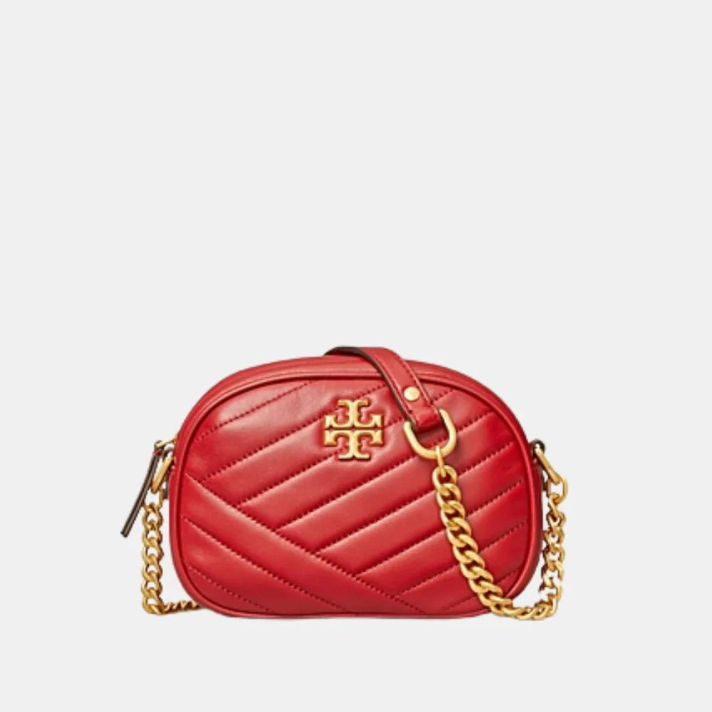 Tory Burch Kira Chevron Small Camera Crossbody Bag