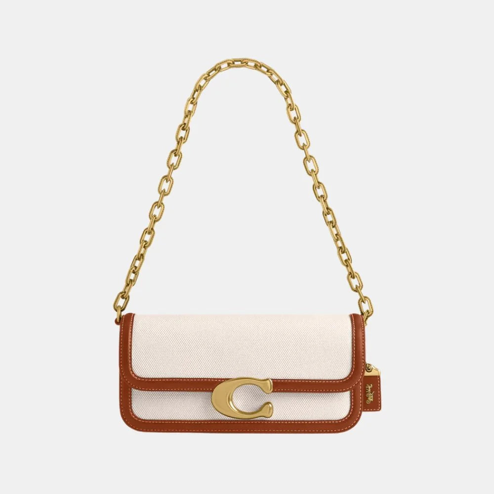 Coach Idol 23 Cotton-Canvas Shoulder Bag