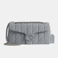 Coach Quilted Tabby Shoulder Bag (Grey Blue) - DIVA ONLINE STORE