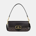 Coach Morgan Shoulder Bag In Colorblock Signature Canvas