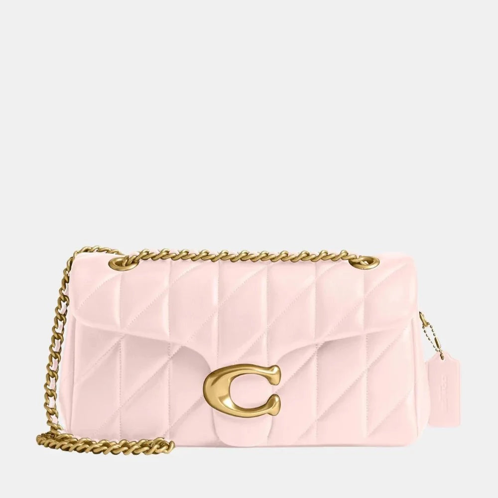 Coach Quilted Tabby Shoulder Bag (Blush Pink) - DIVA ONLINE STORE