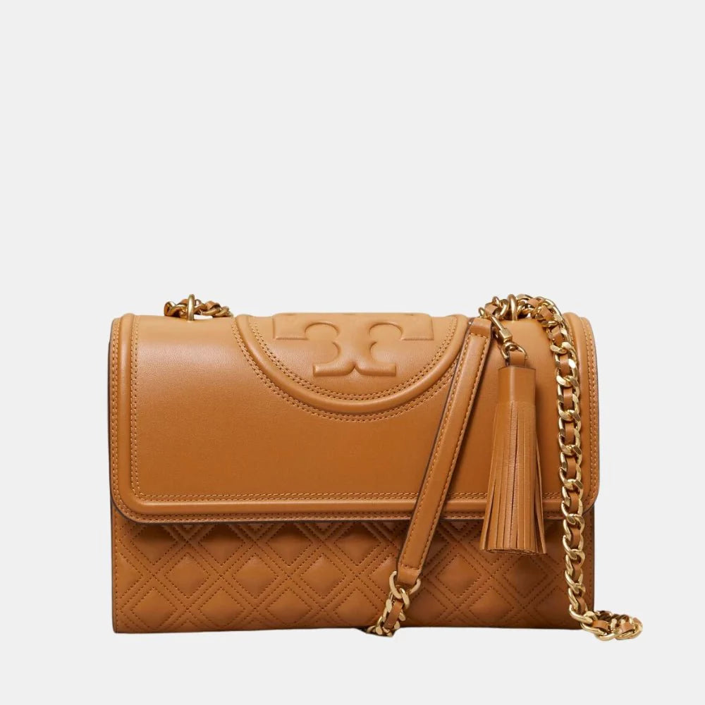 Tory Burch Fleming Convertible Shoulder Bag (Kobicha)