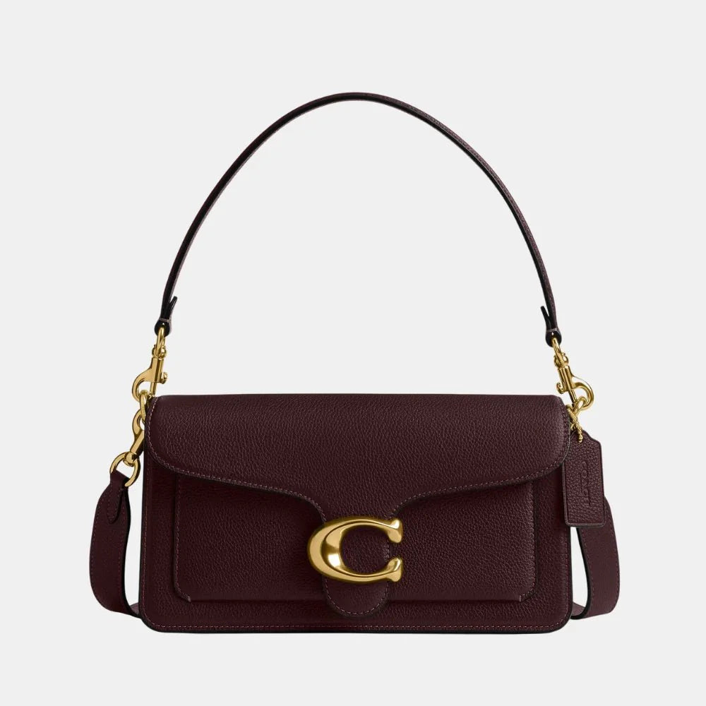 Coach Tabby 26 Shoulder Bag (Burgundy)