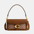 Coach Tabby Shoulder Bag 26 In Signature Canvas (Tan/Brown)