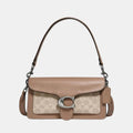 Coach Tabby 26 Shoulder Bag In Signature Canvas (Sand/Taupe)