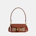 Coach Tabby 20 Shoulder Bag In Signature Canvas (Tan/Rust)