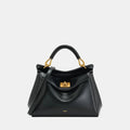 JW Pei Lucia Classic Top Handbag (Black) - DIVA ONLINE STORE