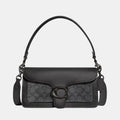 Coach Tabby 26 Shoulder Bag In Signature Canvas (Graphite/Black)