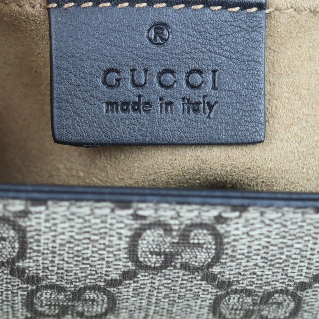 Gucci GG Supreme Padlock Small Shoulder Bag