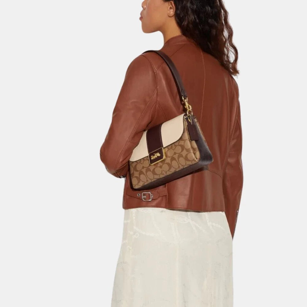 Coach Grace Shoulder Bag In Signature Canvas