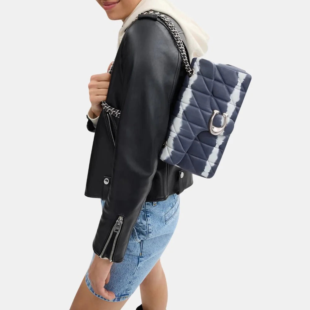 Coach Quilted Tabby 26 Shoulder Bag With Tie-Dye