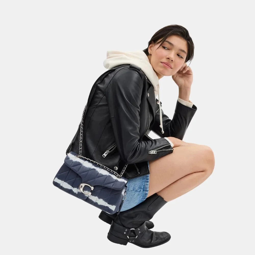 Coach Quilted Tabby 26 Shoulder Bag With Tie-Dye