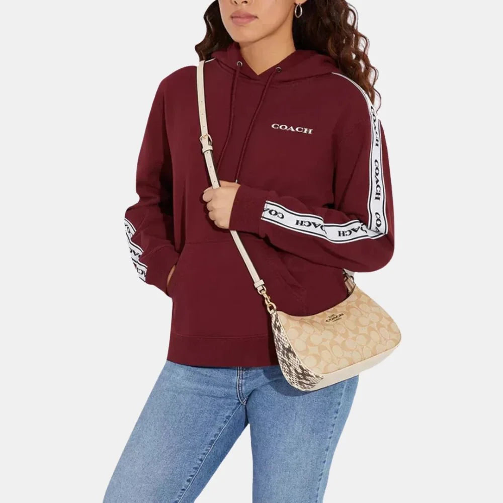 Coach Teri Shoulder Bag In Signature Canvas