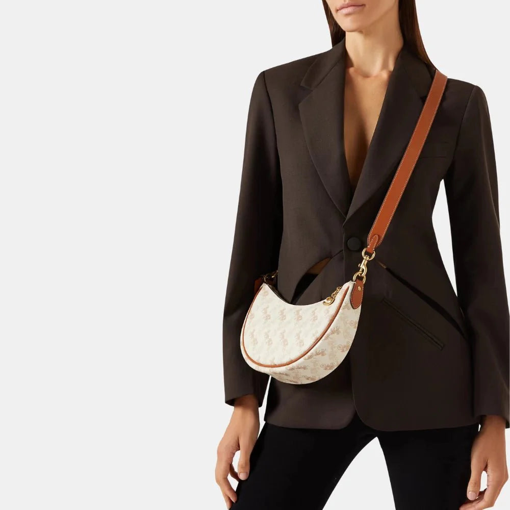 Coach Mira Shoulder Bag With Horse And Carriage Print