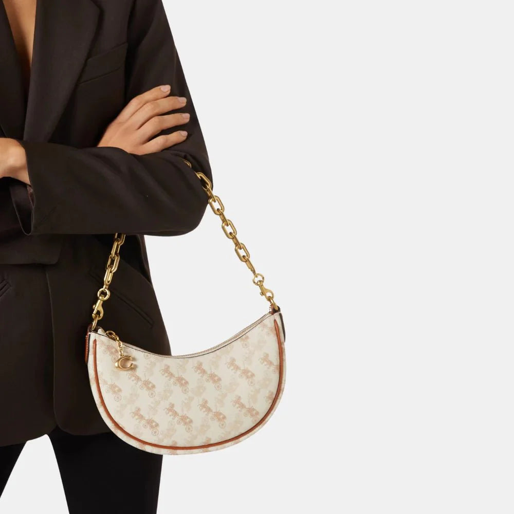 Coach Mira Shoulder Bag With Horse And Carriage Print