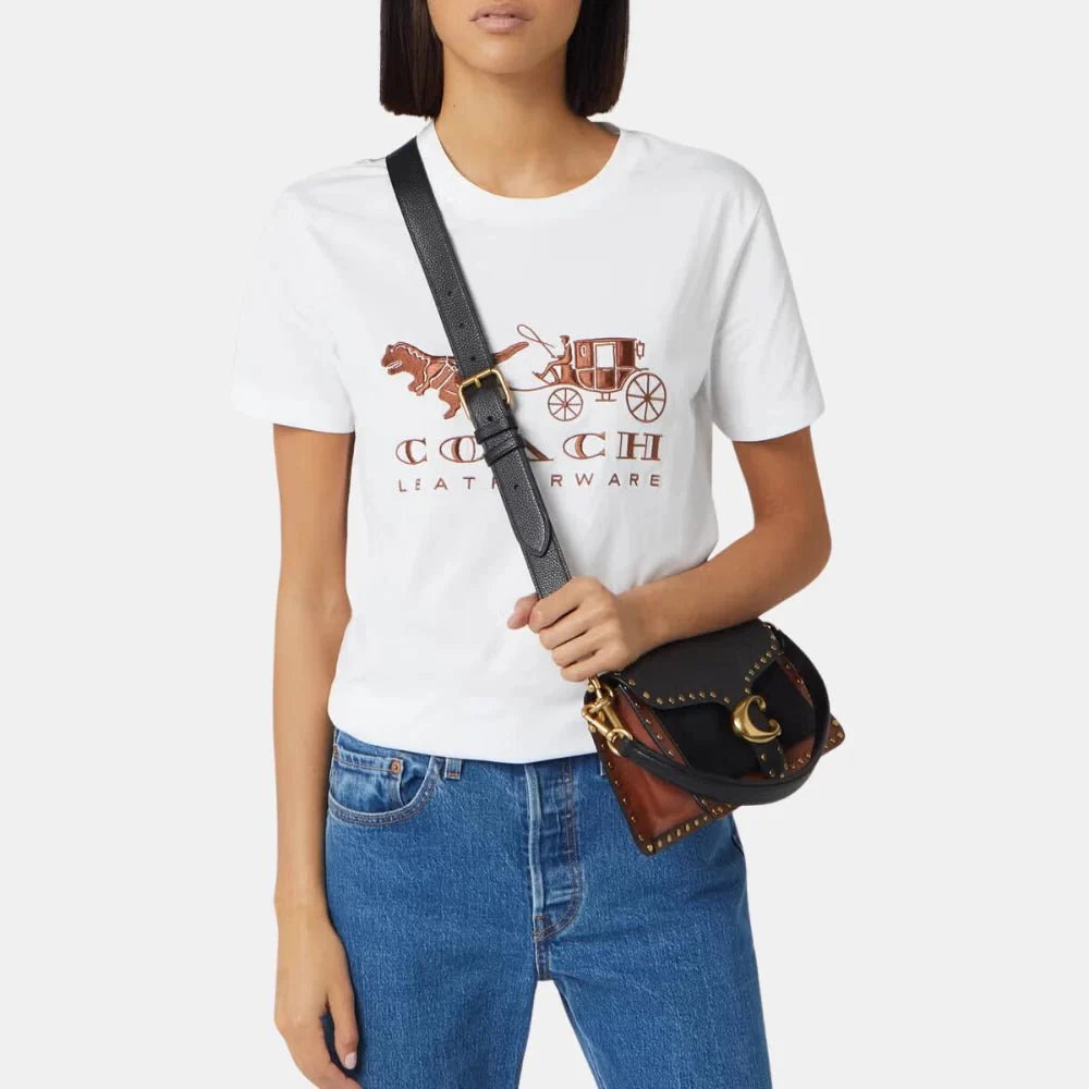 Coach Rivets Tabby Shoulder Bag 26