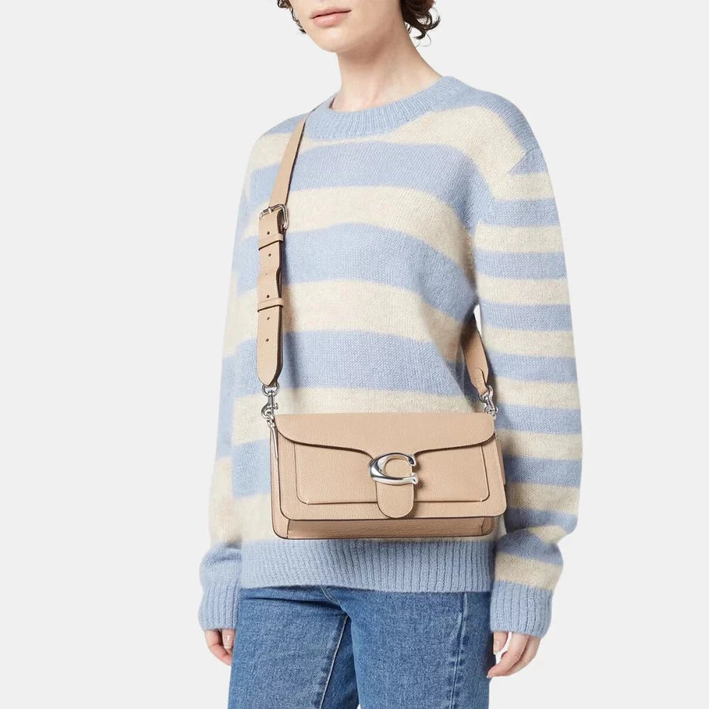 Coach Tabby 26 Shoulder Bag (Beige)