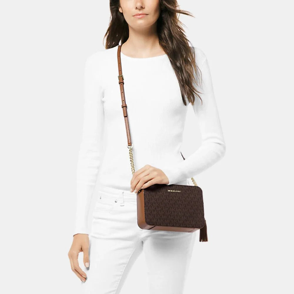 Michael Kors Ginny Medium Logo Crossbody Bag