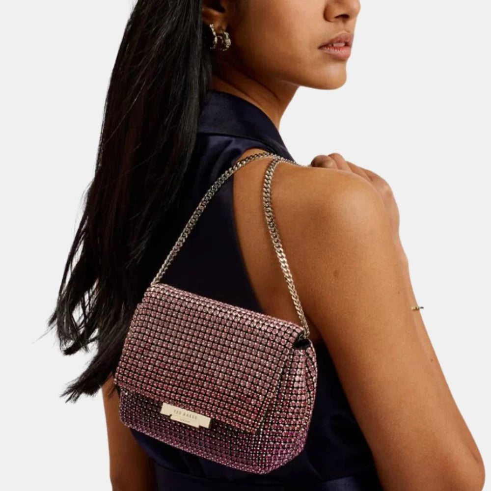 Ted Baker Gliters Sequinned Mini Crossbody Bag