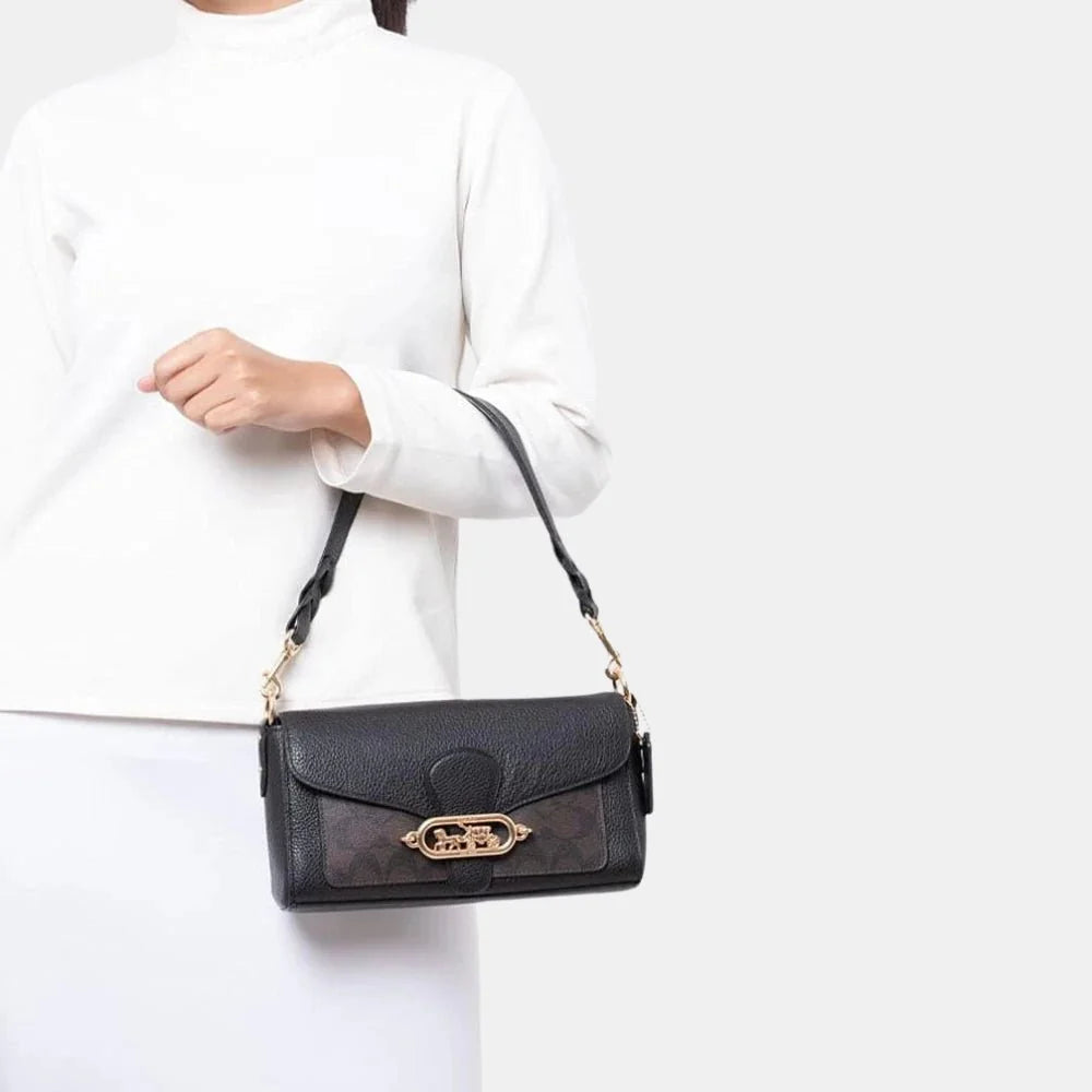 Coach Jade Shoulder Bag In Signature Canvas