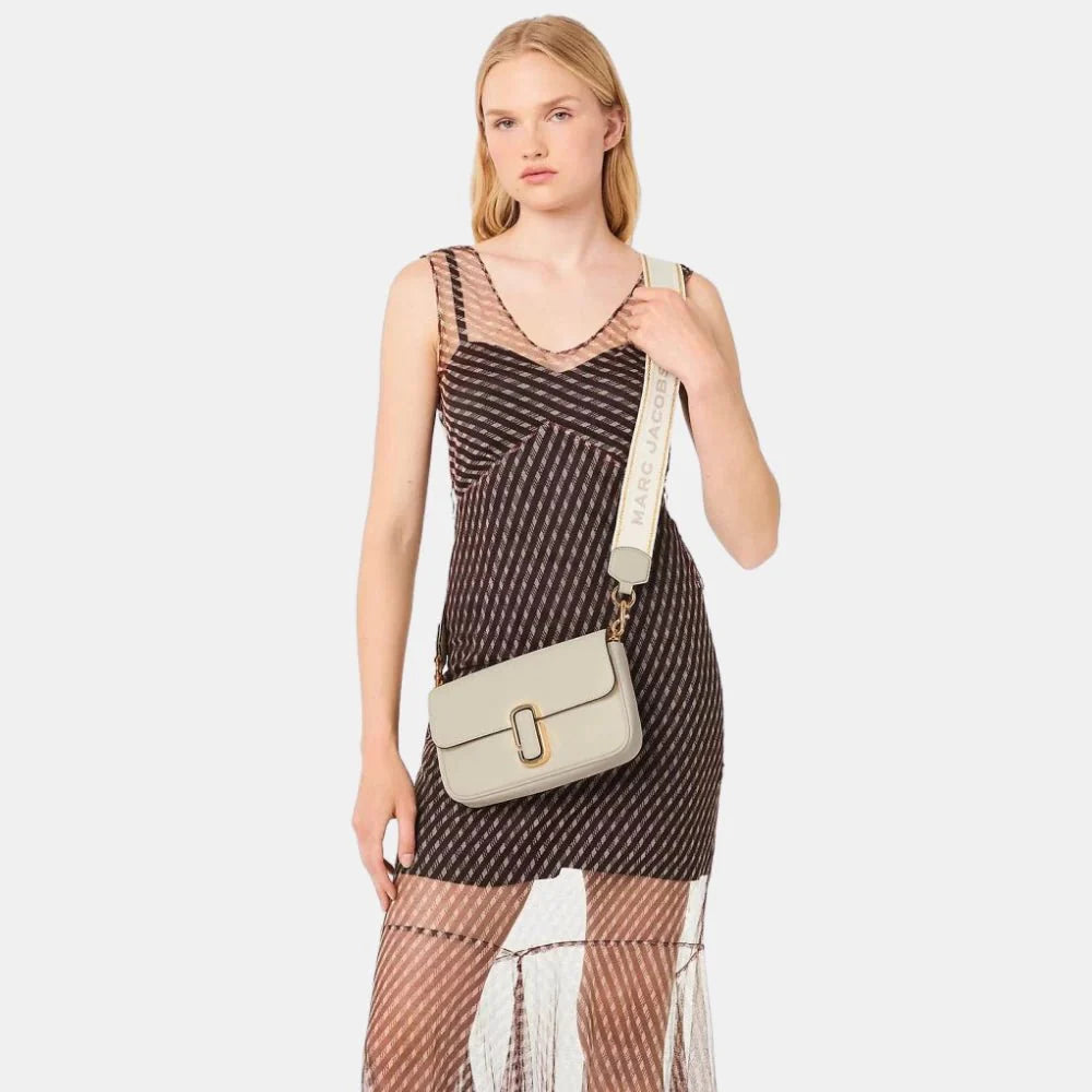 Marc Jacobs The J Marc Shoulder Bag (Cloud White)