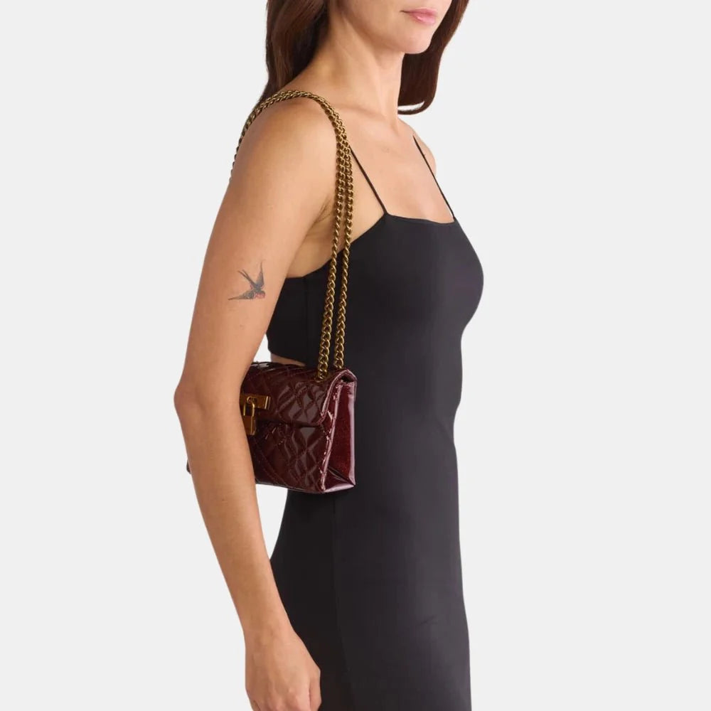 Kurt Geiger Mini Brixton Glitter Shoulder Bag