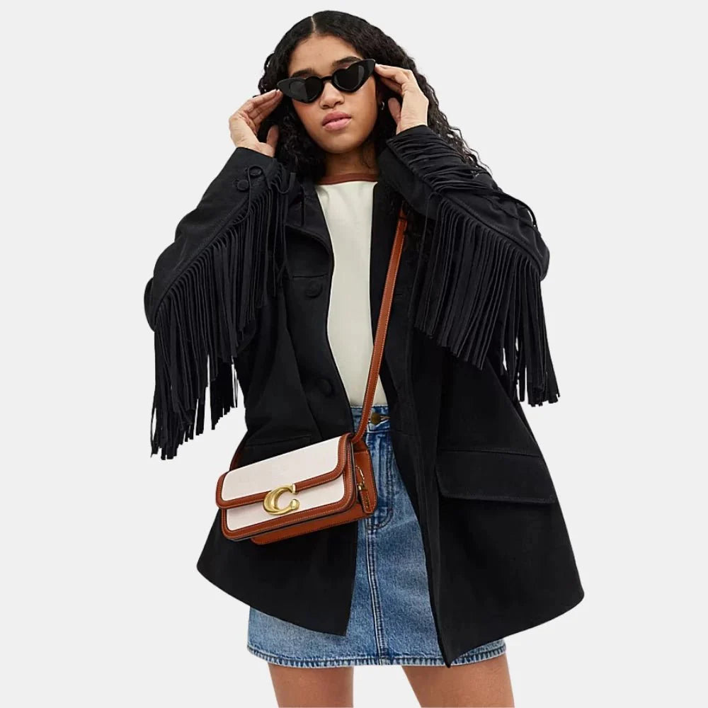 Coach Idol 23 Cotton-Canvas Shoulder Bag