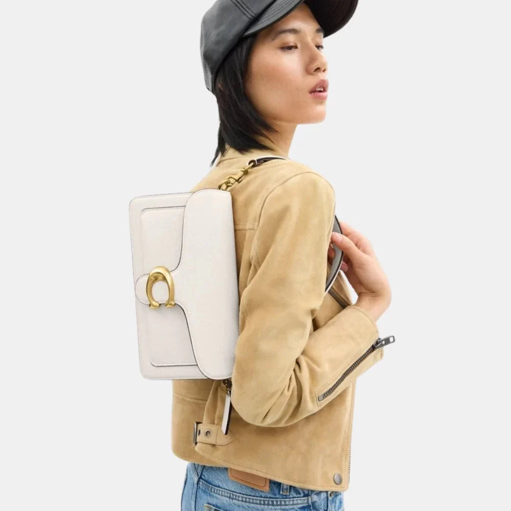 Coach Tabby 26 Shoulder Bag (Chalk)