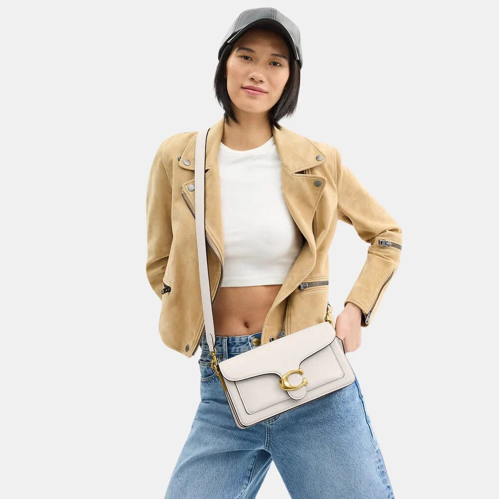 Coach Tabby 26 Shoulder Bag (Chalk)
