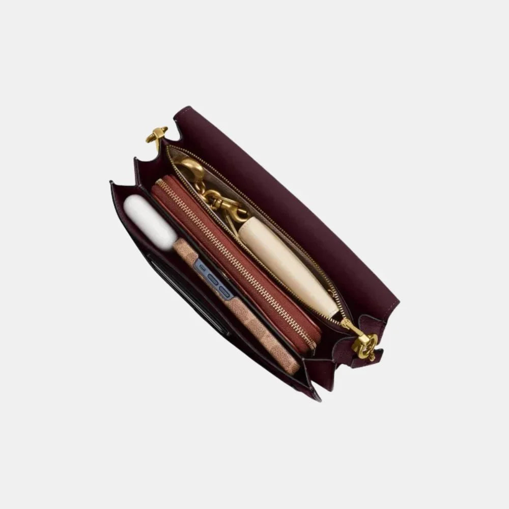 Coach Tabby 20 Shoulder Bag (Burgundy)