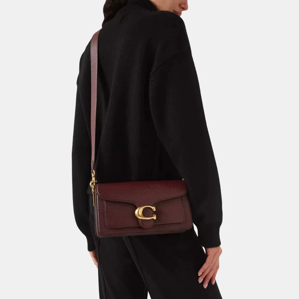 Coach Tabby 26 Shoulder Bag (Burgundy)