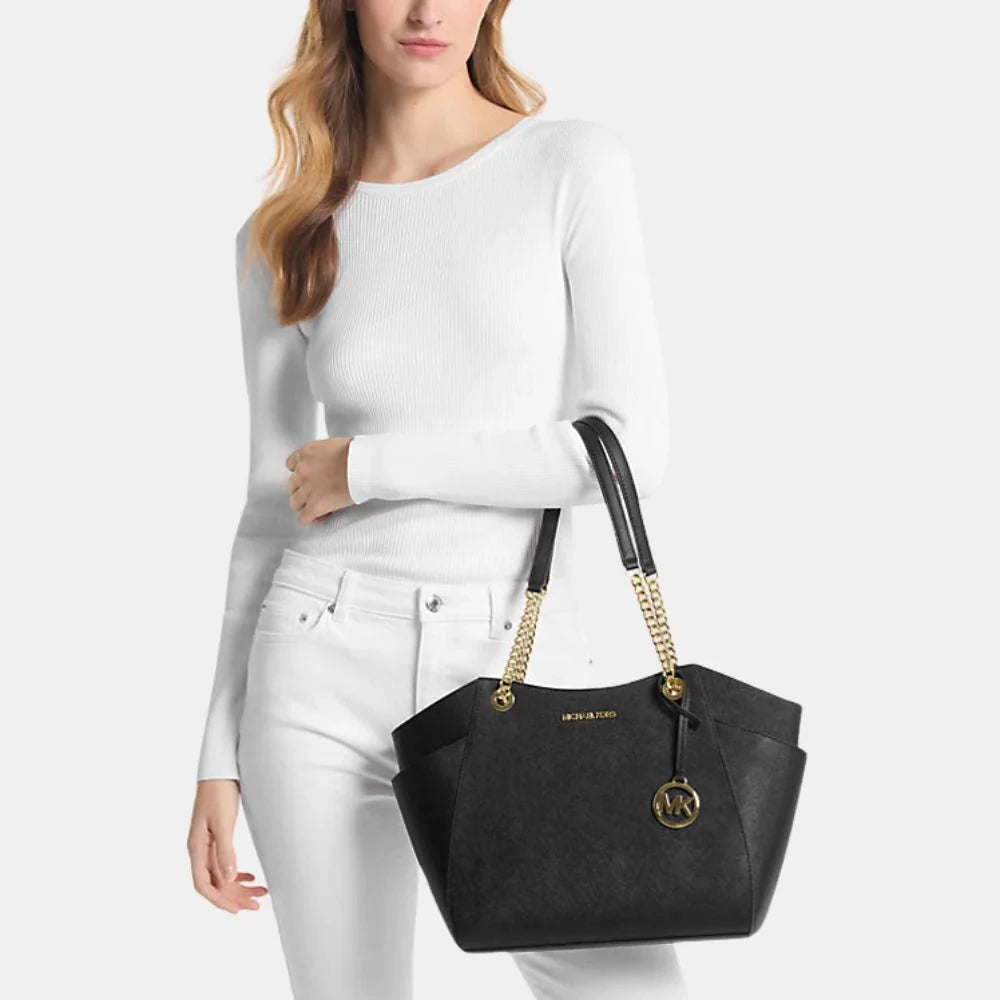 Michael Kors Jet Set Large Logo Shoulder Bag