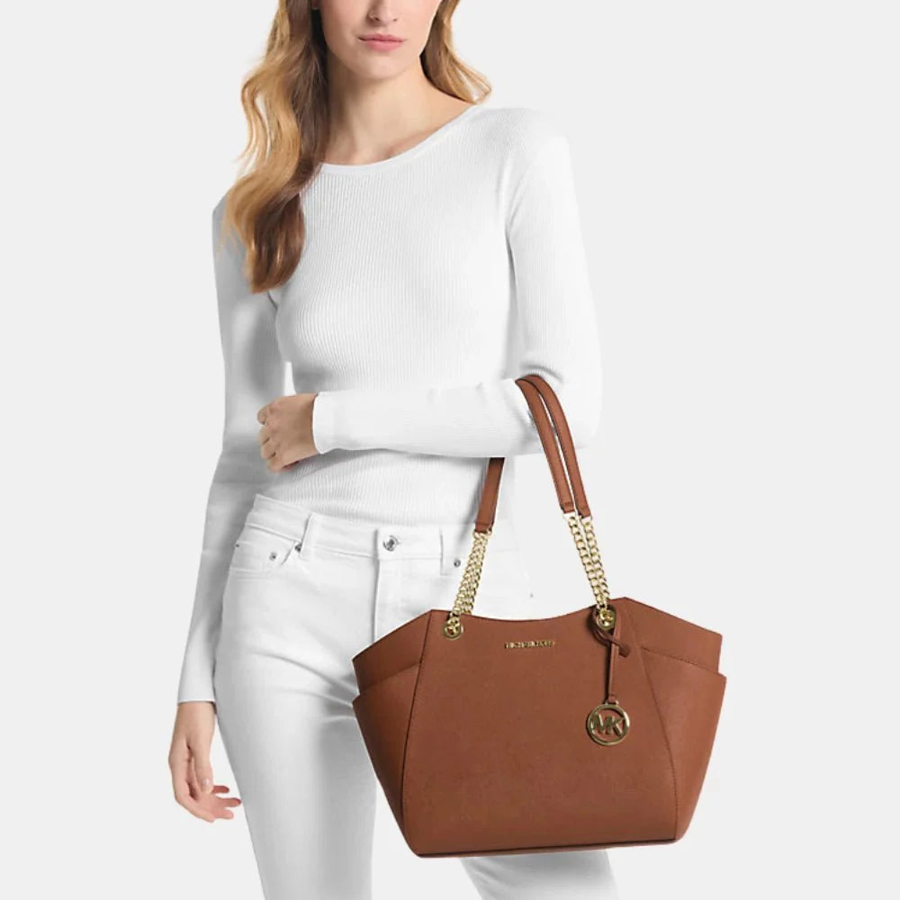 Michael Kors Jet Set Large Logo Shoulder Bag